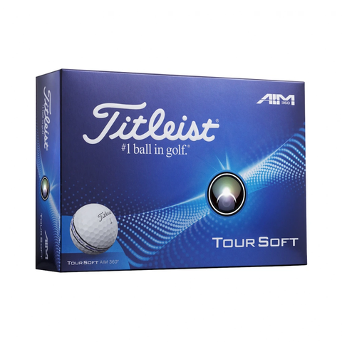 Bóng golf Titleist TOUR SOFT AIM 360 2025 _ phiên bản giới hạn_ 1 hộp 12 bóng