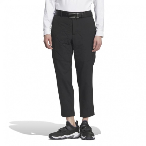 adidas Men's Golf Wear EX STRETCH COLD.RDY Water Repellent Quilt Combination Jogger Pants JVU89