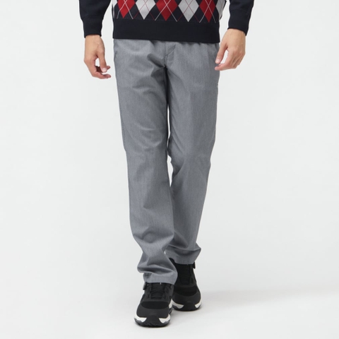 TIGORA Men's Golf Wear Chambray Dobby Pants Easy Pocket TR-1P1755NT