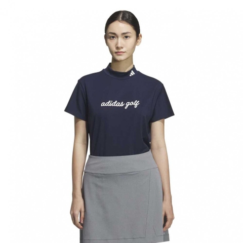 adidas Ladies' Golf Wear HEAT.RDY Stretch Short Sleeve Mock Shirt JWJ93