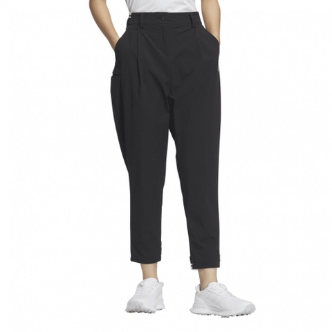 adidas Ladies' Golf Wear Beyond the Course Water-Repellent Side Pocket Loose Fit Ankle Pants KTN30