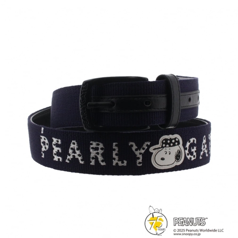 PEARLY GATES Men's Golf Wear SNOOPY Acrylic Tape BELT 0535282031
