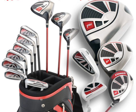 Set gậy golf kissmark 2019 set 10 gậy + túi caddy