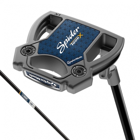 TaylorMade putter SPIDER TOUR X CRANK NECK KBS BLACK STEPLESS STEEL SHAFT