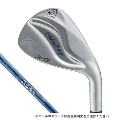 kasco wedge Single Ladies DW-125G Dolphin Semi-gooseneck Carbon Ladies 50