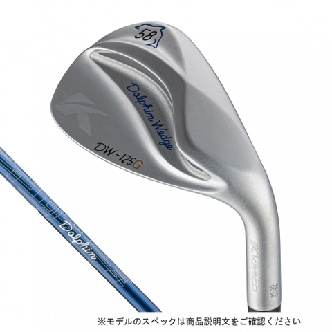 kasco wedge Single Ladies DW-125G Dolphin Semi-gooseneck Carbon Ladies 58