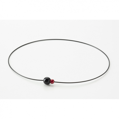 phiten RAKUWA Magnetic Necklace EXTREME Mirror Ball Twin