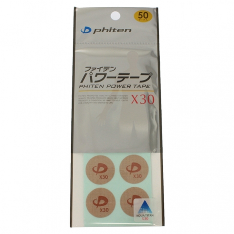 phiten Power Tape X30 50 Patches