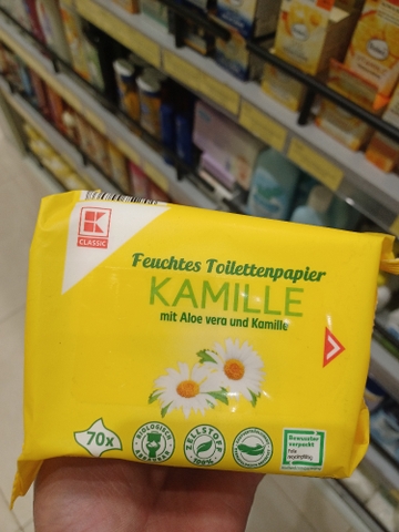 Giấy ướt Klassic Kamille (Set 2 bịch)