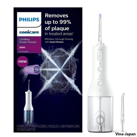 Máy tăm nước Philips Cordless Power Flosser 3000 (HX3826/31)