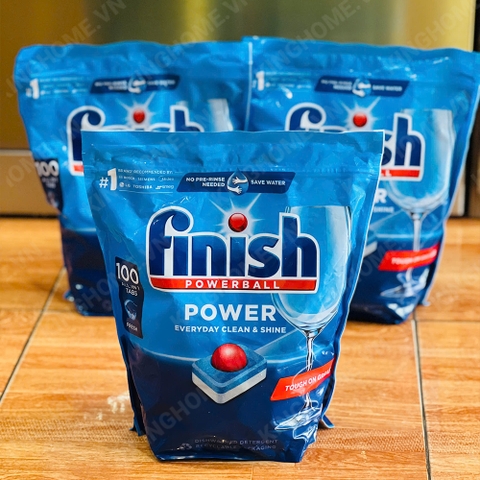 Viên rửa bát Finish All in 1 100v (Soda)