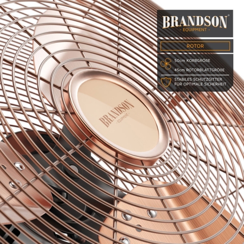 Quạt Brandson Windmaschine màu đồng