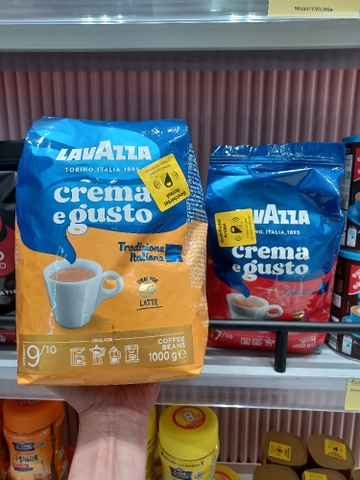 Cà phê hạt Lavazza túi 1000g