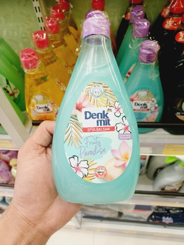 Nước rửa bát Denkmit Fruity Paradise 500ml (hương dừa + Xoài)
