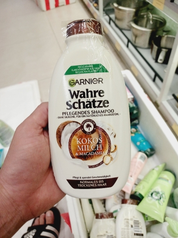 Dầu gội Garnier tinh chất dừa, maccca 400ml