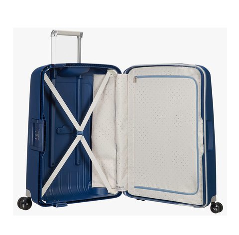 Vali Samsonite S'Cure Spinner Dark blue sz20