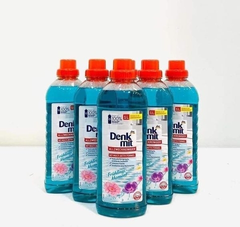 Nước lau sàn đa năng Denkmit 1L (hương hoa)