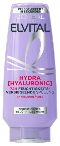 Dầu xả dưỡng ẩm L'oreal Elvital 72h Hydra_200ml (Dành cho tóc khô)