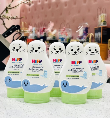 Tắm gội Hipp Babysanft sensitiv (200ml)