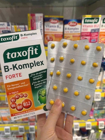 Viên uống bổ sung vitamin nhóm B Taxofit B-Komplex porte Đức 🇩🇪
