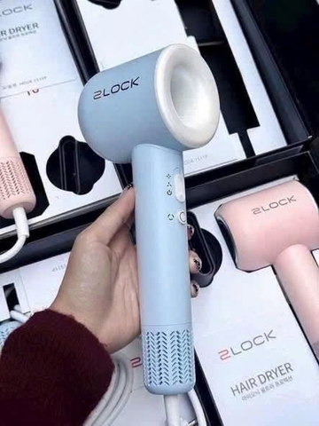 Máy sấy tóc 2Lock Korea màu xanh