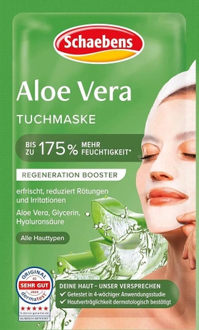 Mặt nạ giấy Schaebens Aloe Vera Tuchmaske