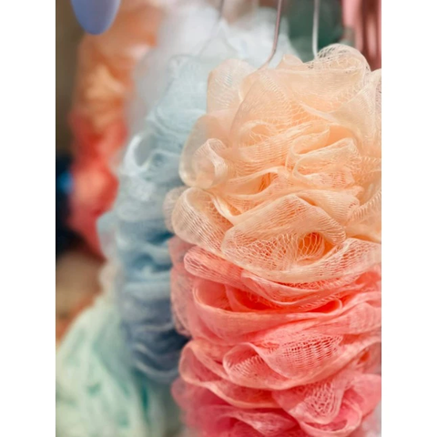 Bông tắm massage có cán dài Ebelin Badeburste