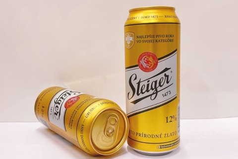 Bia Tiệp Steiger 500ml - Vàng