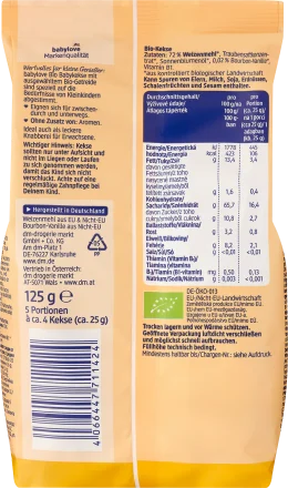 Bánh ăn dặm Babylove (8M kinder snack)