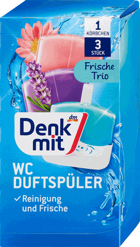 Set treo bồn cầu Denkmit 3 mùi