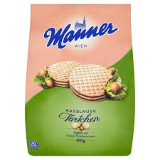 Bánh xốp Manmer hạt dẻ (tròn)