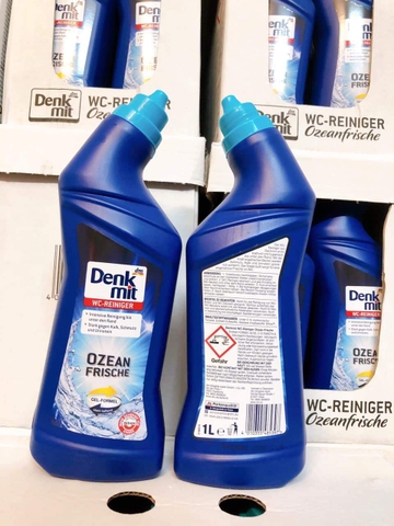 Tẩy bồn cầu Denkmit con vịt 1L (Ozean frische)