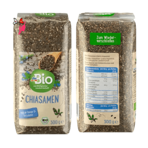 Hạt chia hữu cơ Bio Chiasamen 300g