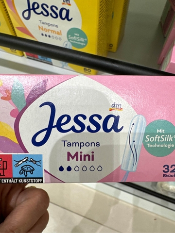 Băng vệ sinh Jessa Tampons Mini (32 St.)