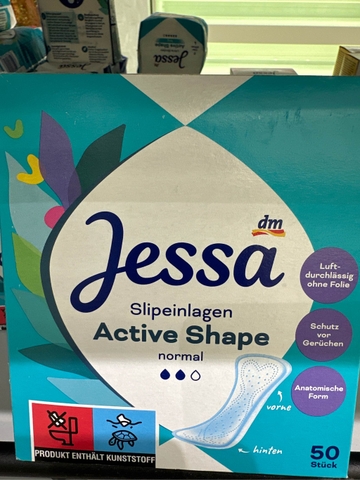Băng vệ sinh Jessa Active Shape Slipeinlagen (50 St.)