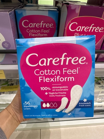 BVS hàng ngày Carefree cotton feel (56stk)