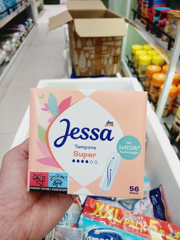 Jessa Tampons Super 4 giọt 56 cái