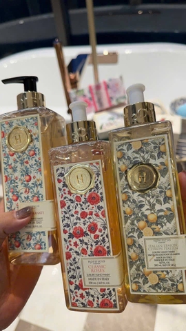 Nước rửa tay cao cấp  Ý Hopificio Firenze Classic Roses Luxury Hand Wash dung tích 500ml.