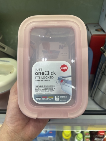 Hộp bảo quản thực phẩm Emsa 0,5l
