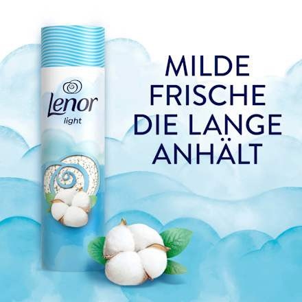 Viên Xả vải khô Lenor (light)_155g hương hoa bông tươi mát