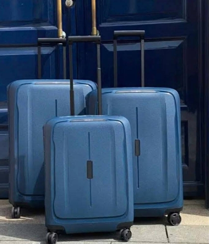 Valy Samsonite Essens Spinner made in EU Màu Navy sz 25
