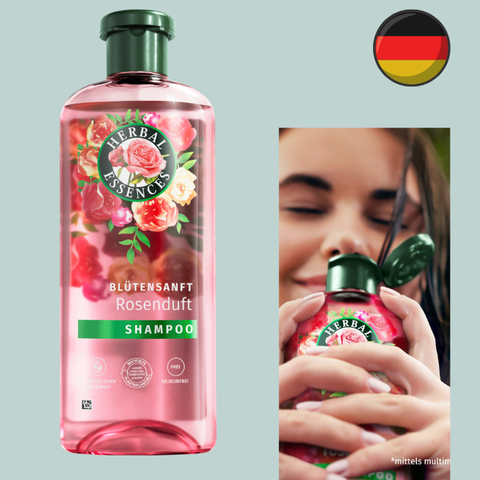 Dầu gội Herbel Essences 350ml (Hương hoa hồng)