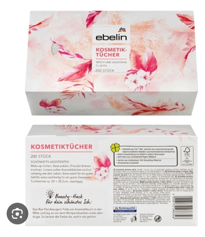 Hộp giấy ăn Ebelin kosmetik tucher (200st)