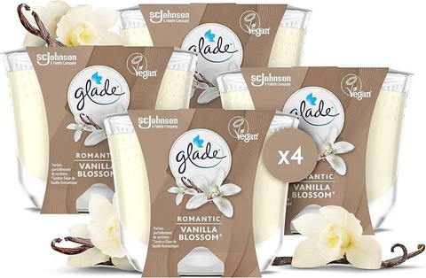 Nến Glade mùi vanilla blossom