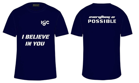 ÁO THUN - EVERYTHING IS POSSIBLE - I BELIEVE IN YOU