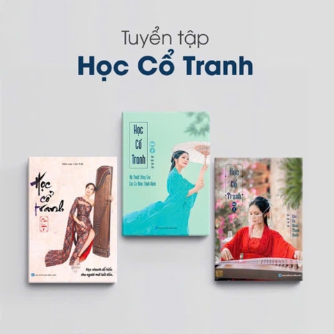 Combo sách học đàn cổ tranh từ cơ bản đến nâng cao (3 quyển)