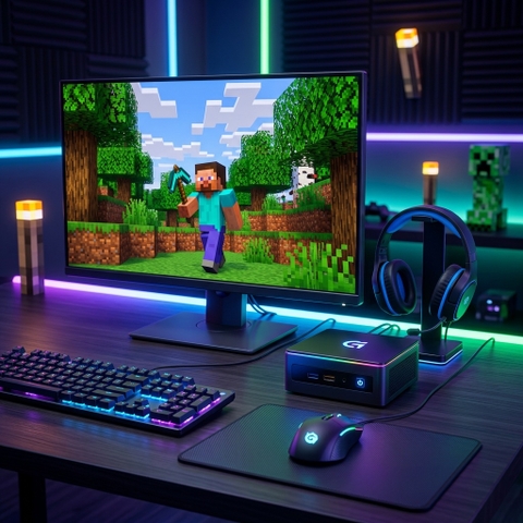Hướng Dẫn Chơi Minecraft Trên PC Và Chọn MiniPC