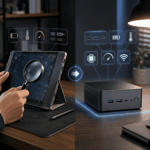 Cách Kiểm Tra Máy Tính Bảng Cũ Chọn MiniPC