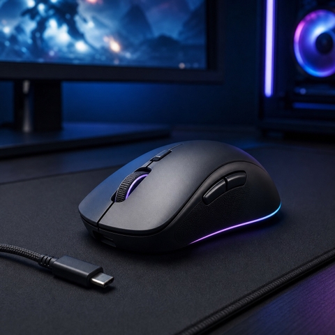 PC Gaming Mouse Cho Chơi Game Mượt Mà