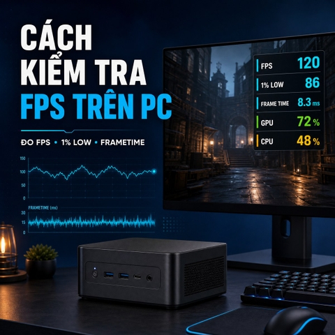 Cách Kiểm Tra FPS Trên PC: 4 Cách Đo FPS Khi Chơi Game